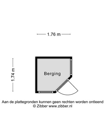 Plattegrond - Hoofdstraat 48A, 4844 CG Terheijden - 455404_2D_Berging_Hoofdstraat_48_A_Terheijden_05.jpg