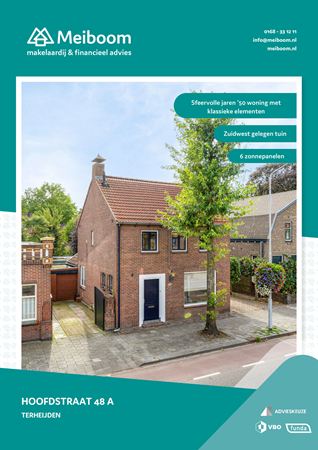 Brochure - Hoofdstraat 48-A, 4844 CG TERHEIJDEN (1) - Hoofdstraat 48A, 4844 CG Terheijden