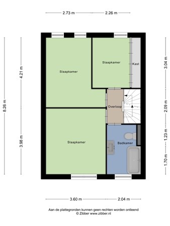 Plattegrond - Zilvermeeuw 122, 4872 RT Etten-Leur - 441059_2D_Eerste_Verdieping_Zilvermeeuw_122_EttenLeur_03.jpg