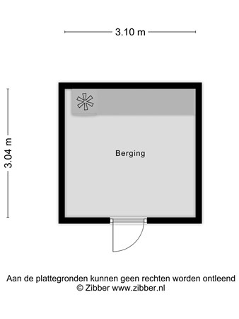 Plattegrond - Zilvermeeuw 122, 4872 RT Etten-Leur - 441059_2D_Berging_Zilvermeeuw_122_EttenLeur_01.jpg