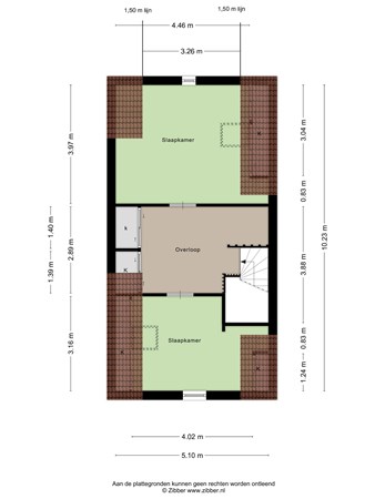 Plattegrond - Hubertuslaan 22, 4871 LG Etten-Leur - 461508_2D_Tweede_verieping_Hubertuslaan_22_EttenLeur_03.jpg