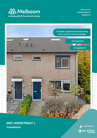 Brochure - Sint Jorisstraat 7, 4761 BK ZEVENBERGEN (1) - Sint Jorisstraat 7, 4761 BK Zevenbergen