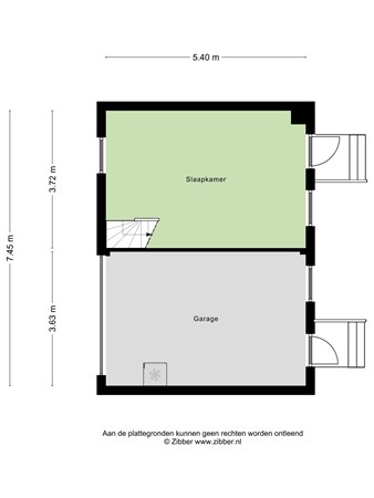 Plattegrond - Wilhelminaplein 8, 4782 AB Moerdijk - 469485_2D_Bijgebouw_Wilhelminaplein_8_Moerdijk_04.jpg