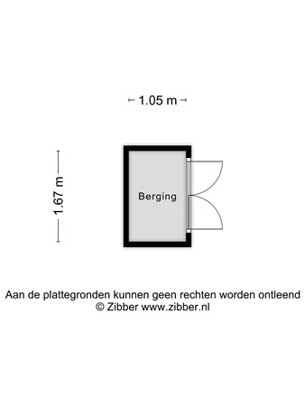 Plattegrond - Schoolstraat 38, 4772 RC Langeweg - 473519_2D_Berging_Schoolstraat_38_Langeweg_04.jpg