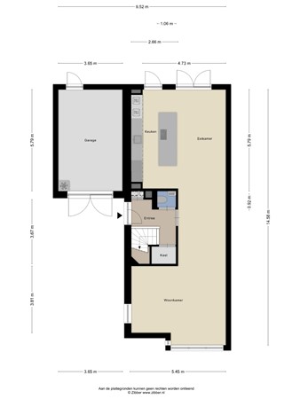 Plattegrond - Waterlinie 132, 4652 GB Steenbergen - 174588136_1563154_water_begane_grond_first_design_20250705_4acdd9.jpg