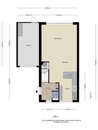 Plattegrond - Trondheim 20, 4791 DE Klundert - 175298608_1569880_trond_begane_grond_first_design_20250804_6c861c.jpg