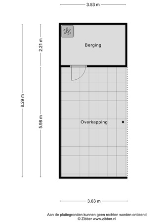 Plattegrond - Trondheim 20, 4791 DE Klundert - 175298608_1569880_trond_berging_first_design_20250804_d9ea78.jpg