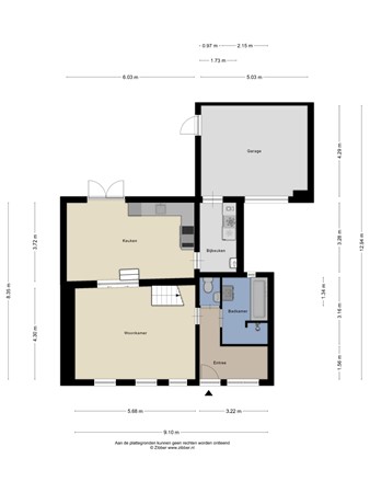Plattegrond - Stadsedijk 147, 4796 RD Oudemolen - 176650750_1573112_stads_begane_grond_first_design_20250910_120f0f.jpg