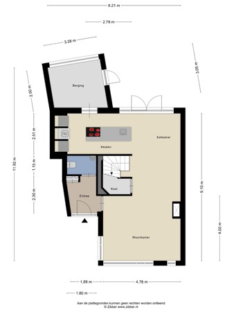 Plattegrond - Kreitenborg 68, 4761 SV Zevenbergen - 176755399_1578672_kreit_begane_grond_first_design_20250912_a4cb47.jpg
