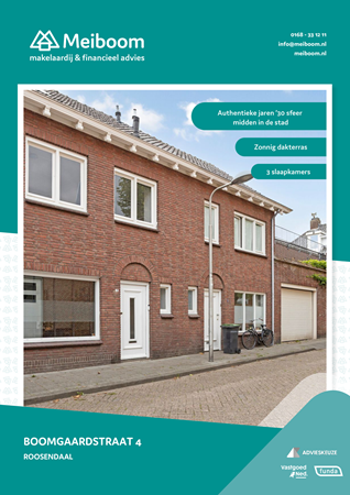 Brochure - Boomgaardstraat 4, 4701 HG ROOSENDAAL (1) - Boomgaardstraat 4, 4701 HG Roosendaal