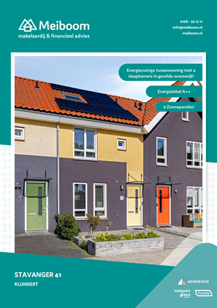 Brochure - Stavanger 41, 4791 DJ KLUNDERT (1) - Stavanger 41, 4791 DJ Klundert