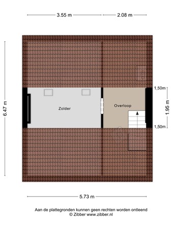 Plattegrond - Ratelaarstraat 20, 4621 CW Bergen op Zoom - 177722767_1584355_ratel_zolder_first_design_20251007_e085a1.jpg