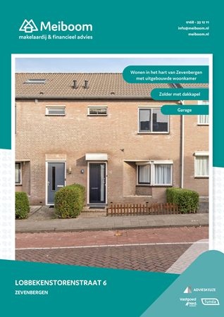 Brochure - Lobbekenstorenstraat 6, 4761 DV ZEVENBERGEN (1) - Lobbekenstorenstraat 6, 4761 DV Zevenbergen