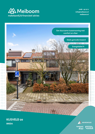 Brochure - Kijsveld 20, 4816 JN BREDA (1) - Kijsveld 20, 4816 JN Breda