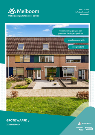 Brochure - Grote Waard 9, 4761 MR ZEVENBERGEN (1) - Grote Waard 9, 4761 MR Zevenbergen