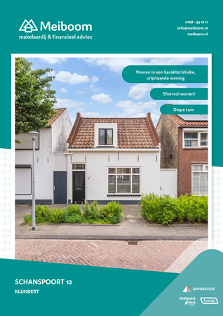 Brochure - Schanspoort 12, 4791 HC KLUNDERT (1) - Schanspoort 12, 4791 HC Klundert
