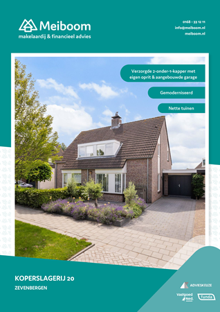 Brochure - Koperslagerij 20, 4762 AP ZEVENBERGEN (1) - Koperslagerij 20, 4762 AP Zevenbergen