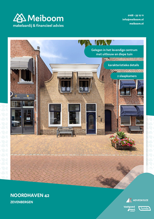 Brochure - Noordhaven 42, 4761 DB ZEVENBERGEN (1) - Noordhaven 42, 4761 DB Zevenbergen