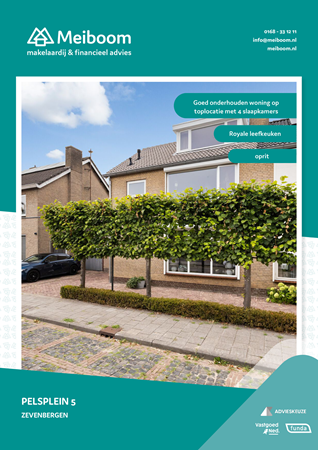 Brochure - Pelsplein 5, 4761 KD ZEVENBERGEN (1) - Pelsplein 5, 4761 KD Zevenbergen