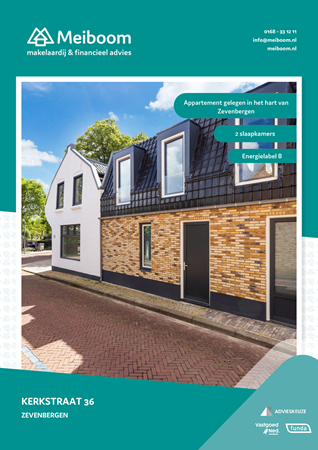 Brochure - Kerkstraat 36, 4761 CB ZEVENBERGEN (1) - Kerkstraat 36, 4761 CB Zevenbergen