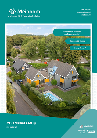 Brochure - Molenberglaan 45, 4791 AJ KLUNDERT (1) - Molenberglaan 45, 4791 AJ Klundert