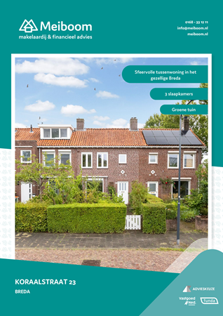 Brochure - Koraalstraat 23, 4817 HM BREDA (1) - Koraalstraat 23, 4817 HM Breda