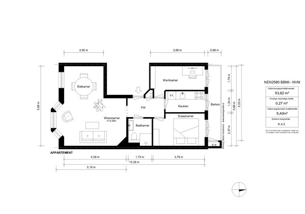 Vogelenzangstraat 54-2, 1058 SW Amsterdam - Vogelenzangstraat 54-2 - Amsterdam-Appartement -2d.jpg