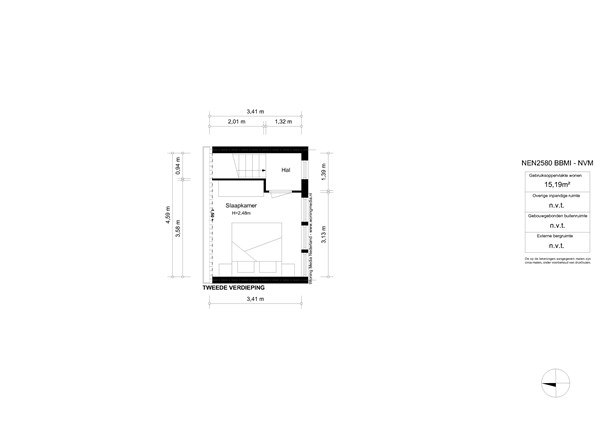 H.J. Algrastraat 3, 1067 WK Amsterdam - H.J. Algrastraat 3 - Amsterdam-Tweede verdieping -2d.jpg