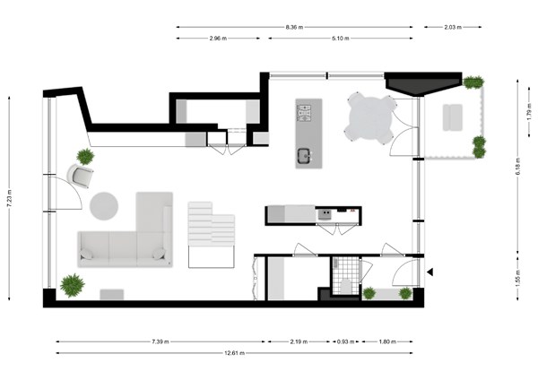 Houthavenkade 85, 1014 ZB Amsterdam - Houthavenkade 85 - Amsterdam-Begane grond - 2D.jpg