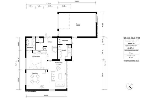 Arubalaan 4, 1213 VG Hilversum - Arubalaan 4 - Hilversum-Begane grond.jpg