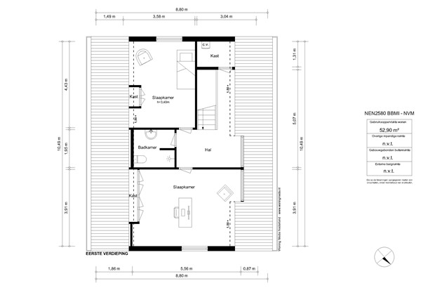 Arubalaan 4, 1213 VG Hilversum - Arubalaan 4 - Hilversum-Eerste verdieping.jpg