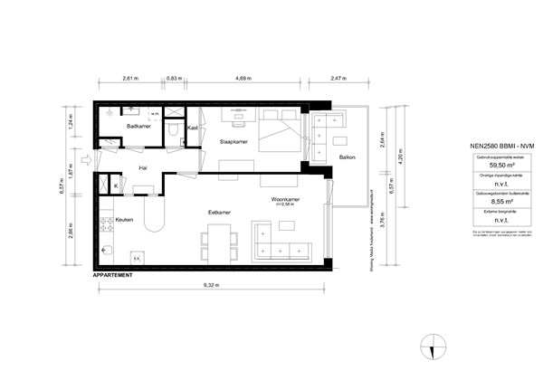 Nachtwachtlaan 342, 1058 EM Amsterdam - Nachtwachtlaan 342 - Amsterdam-Appartement.jpg