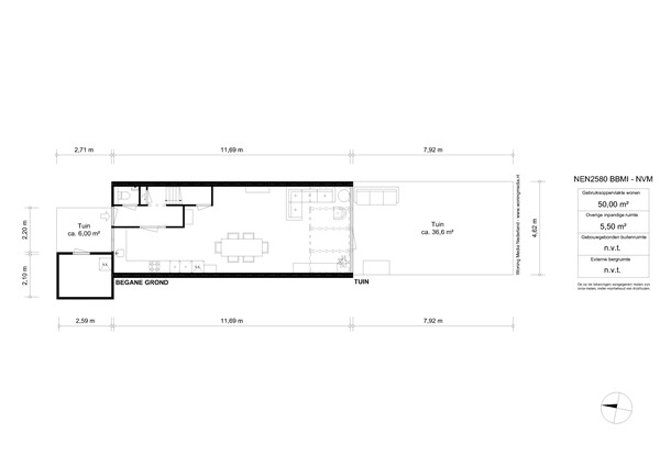 Lakenkopersweg 92, 1383 CV Weesp - Lakenkopersweg 92 - Weesp-Perceeltekening.jpg