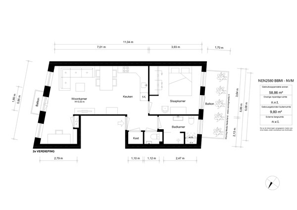 Van Woustraat 16-2, 1073 LL Amsterdam - 