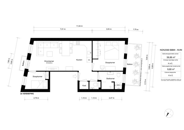 Van Woustraat 16-2, 1073 LL Amsterdam - 