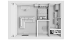 Mozartlaan 11 - Hilversum -Souterrain - 3D.jpg