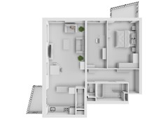 Botterweg 63 - Diemen - Appartement - 3D  _1.jpg