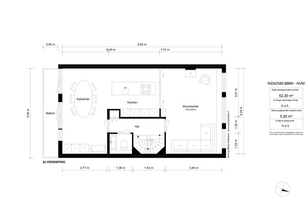 Nieuwe Kerkstraat 6-2, 1018 EA Amsterdam - Nieuwe Kerkstraat 6-2 - Amsterdam - 2e_verdieping.jpg