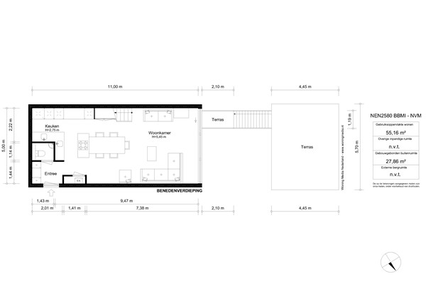 Christoffelkruidstraat 82, 1032 LK Amsterdam - Christoffelkruidstraat 82 - Amsterdam - Benedenverdieping.jpg