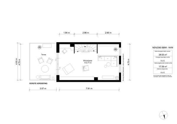 Leeuwendalersweg 113, 1061 BD Amsterdam - Leeuwendalersweg 113 - Amsterdam - 1e_verdieping.jpg
