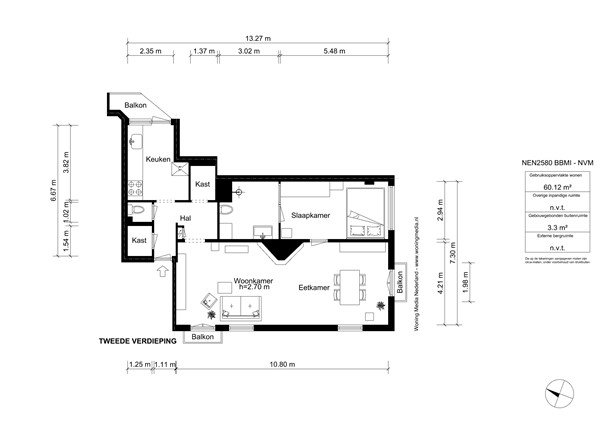 Baarsstraat 11-2, 1075 RT Amsterdam - Baarsstraat 11-2 - Amsterdam - 2e_verdieping.jpg