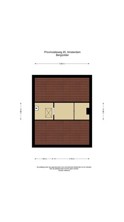 Floorplan - Provincialeweg 20, 1108 AA Amsterdam