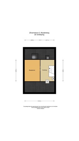 Floorplan - Zilvermeeuw 3, 1399 KK Muiderberg