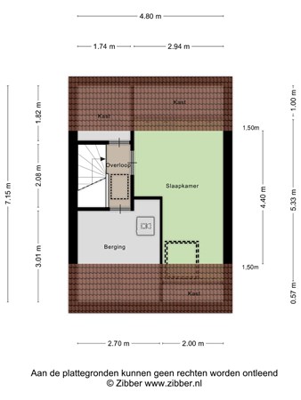 Floorplan - Waaigat 6, 1317 AK Almere