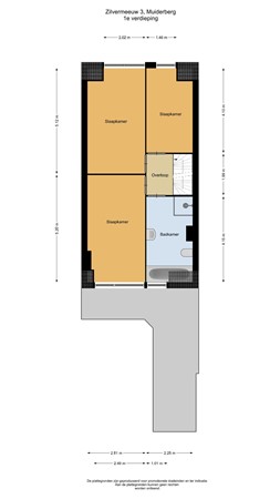 Floorplan - Zilvermeeuw 3, 1399 KK Muiderberg