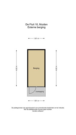 Floorplan - De Fluit 10, 1398 BZ Muiden