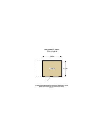 Floorplan - Hellingstraat 27, 1398 AT Muiden