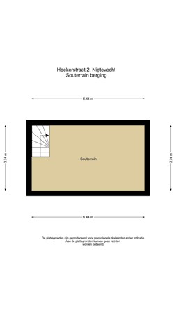 Floorplan - Hoekerstraat 2, 1393 NR Nigtevecht