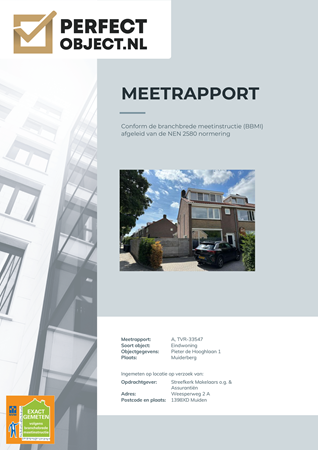 Floorplan - Pieter de Hooghlaan 1, 1399 GA Muiderberg