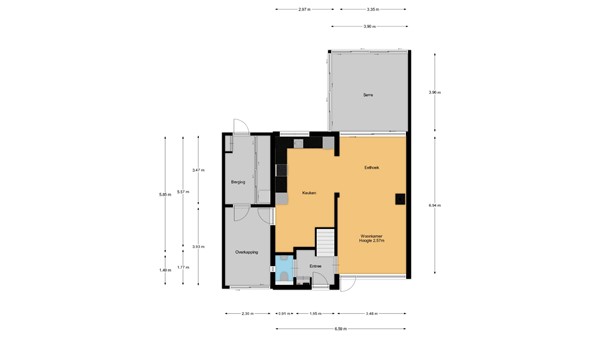 Floorplan - Van Ostadelaan 25, 1399 EX Muiderberg